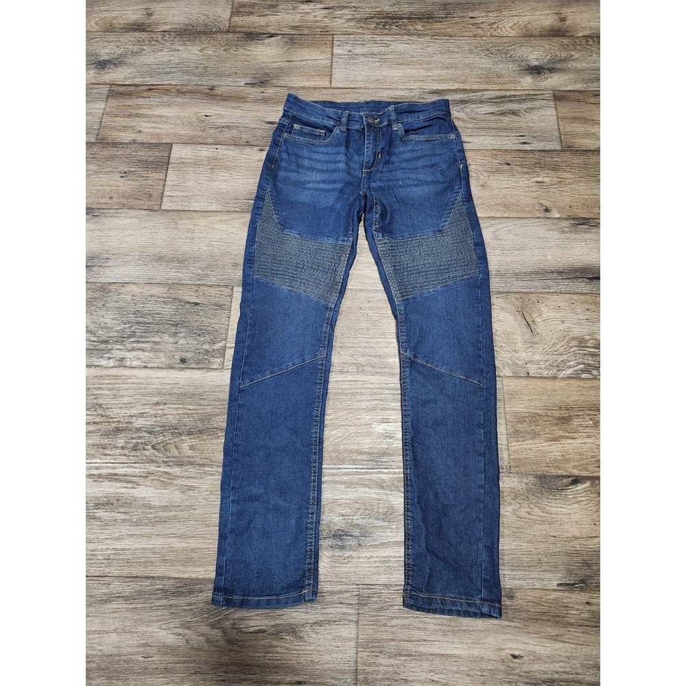 Buffalo David Bitton Jeans Evan Slim Straight Fit Womens 16 Blue 29 x 30 stretch